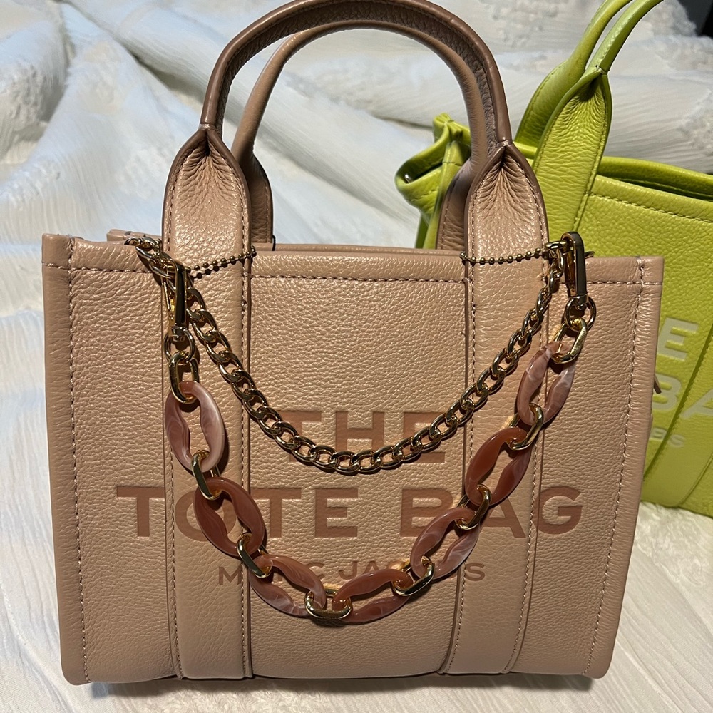Marc jacobs mini tote rose dust